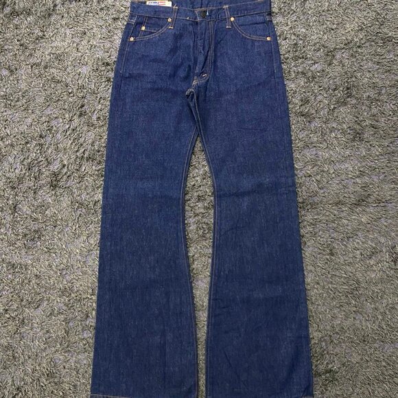 Denim - Straight Dark Wash Denim Jeans (Size M)